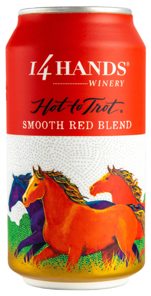 14 Hands Hot To Trot Red Blend 375ml CN Single