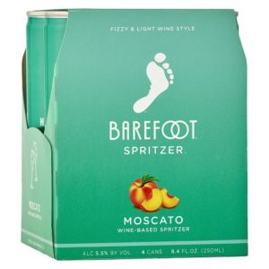 Barefoot Moscato Spritzer 4pk
