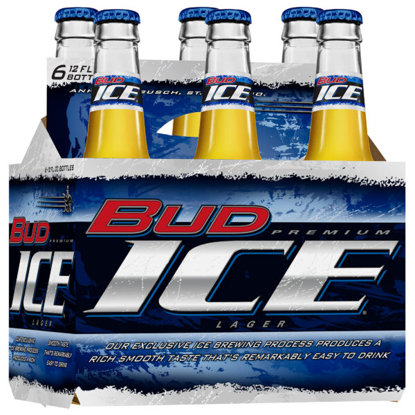 Bud Ice 6/12oz BTL