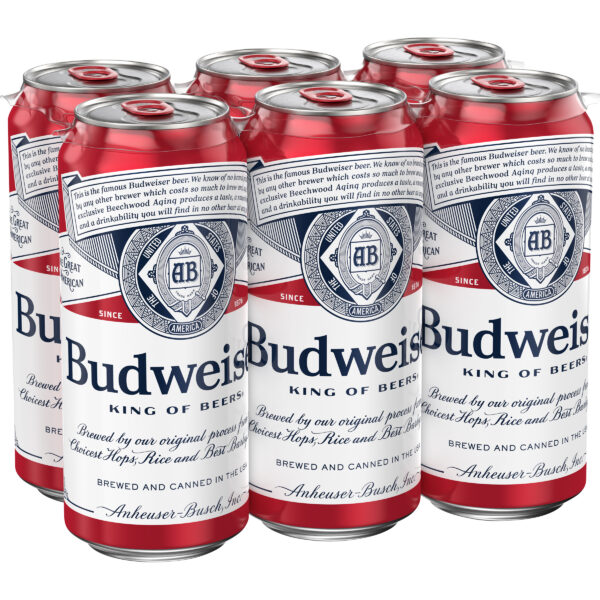 Budweiser 6/16oz CN