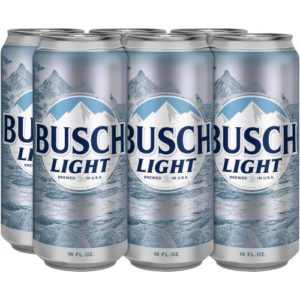 Busch Light 6/16oz CN