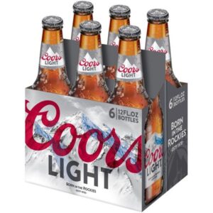 Coors Light 6/12oz BTL