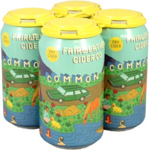 Fairweather Cider Co Common Dry Cider 4/12oz CN