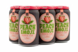 IND Peach Emoji Peach Tea 6/12oz CN