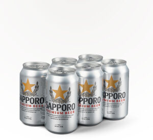 Sapporo 6/12oz CN