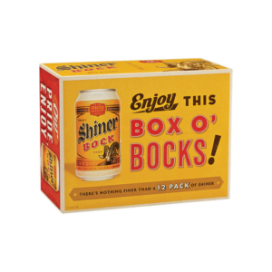 Shiner Bock Box 6/12oz CN