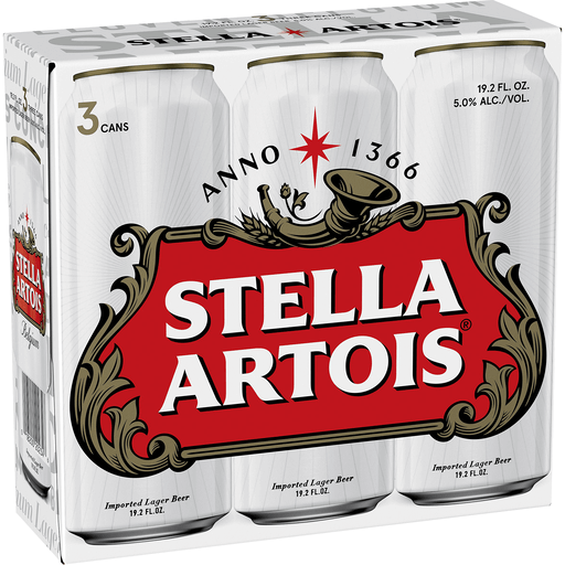 Stella Artois 19.2oz CN - Partybarn