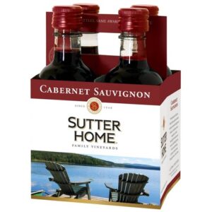 Sutter Home Cabernet 4/187ml BTL