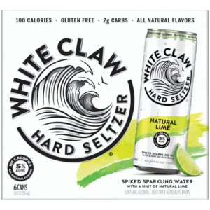 White Claw Natural Lime 6/12oz CN