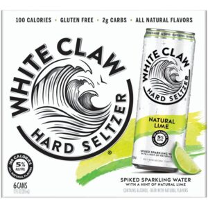 White Claw Natural Lime 6/12oz CN